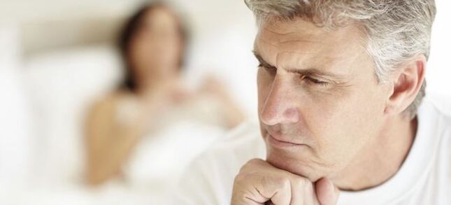 The man thought about the reasons for the drop in potency