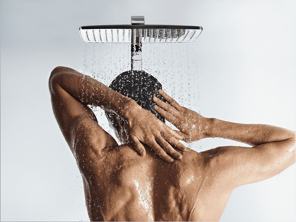 Contrast shower for potency